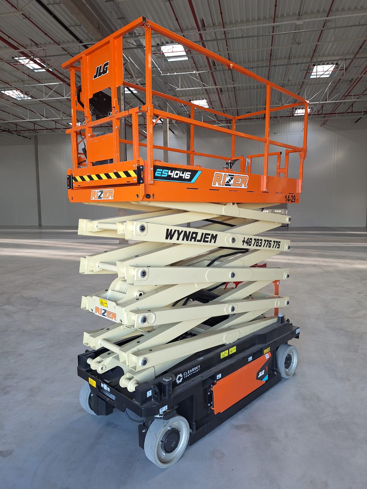 Podest nożycowy – 14m Elektryczny JLG ES4046